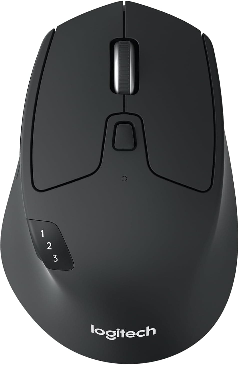 Logitech M720 Triathlon rato sem fio, multi-dispositivo, 2,4 GHz ou Bluetooth recetor Unifying, 1000 DPI, 8 botões, bateria de 24 meses, portátil/PC/Mac/iPad OS - preto