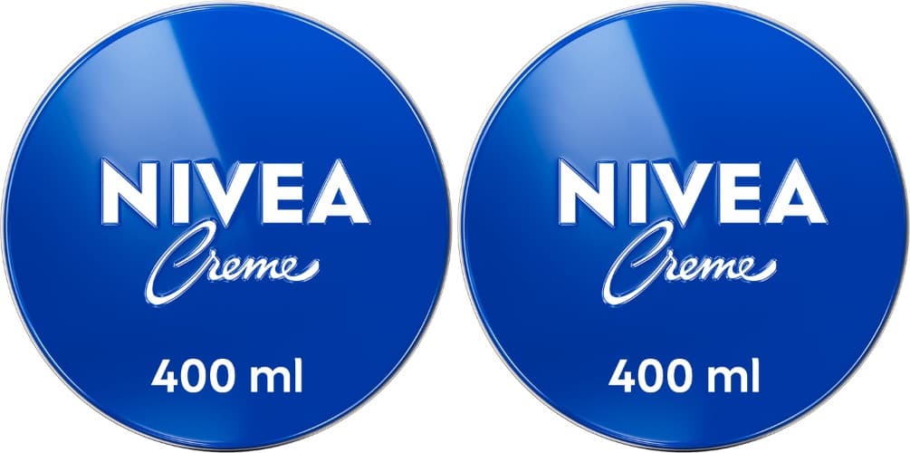 NIVEA Creme (1 x 400 ml), creme hidratante corporal multiusos, creme facial para toda a família, creme universal para uma pele macia e hidratada