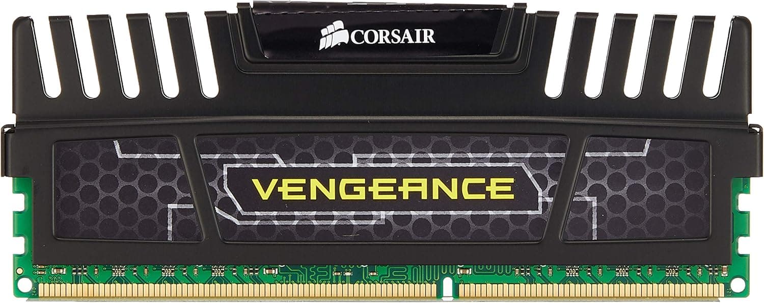 Corsair Vengeance | Kit de memória RAM 32 GB DDR3 1600 MHz CL10 (4 x 8 GB) preto