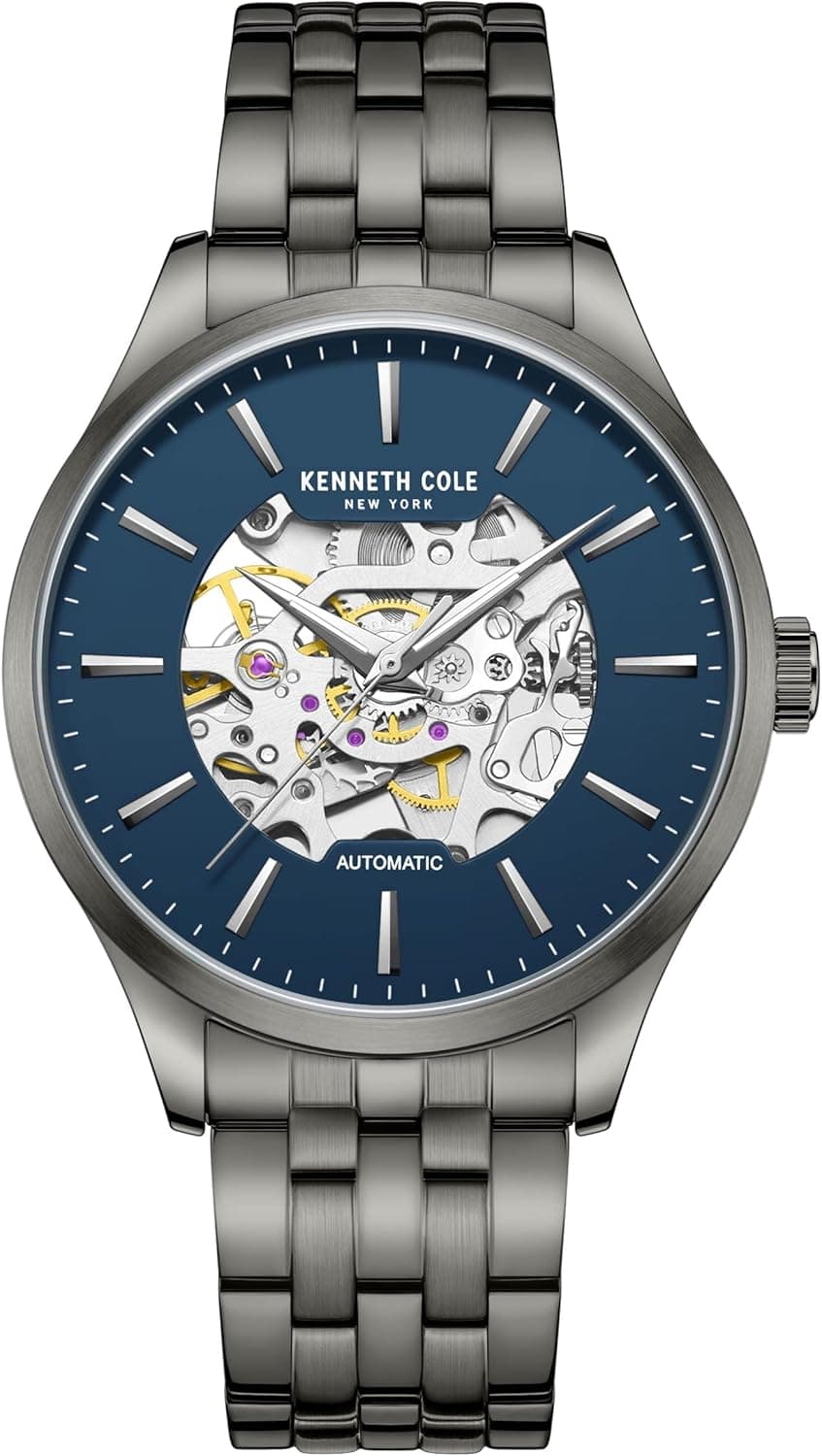 Kenneth Cole New York - Relógio automático para homem, 42 mm