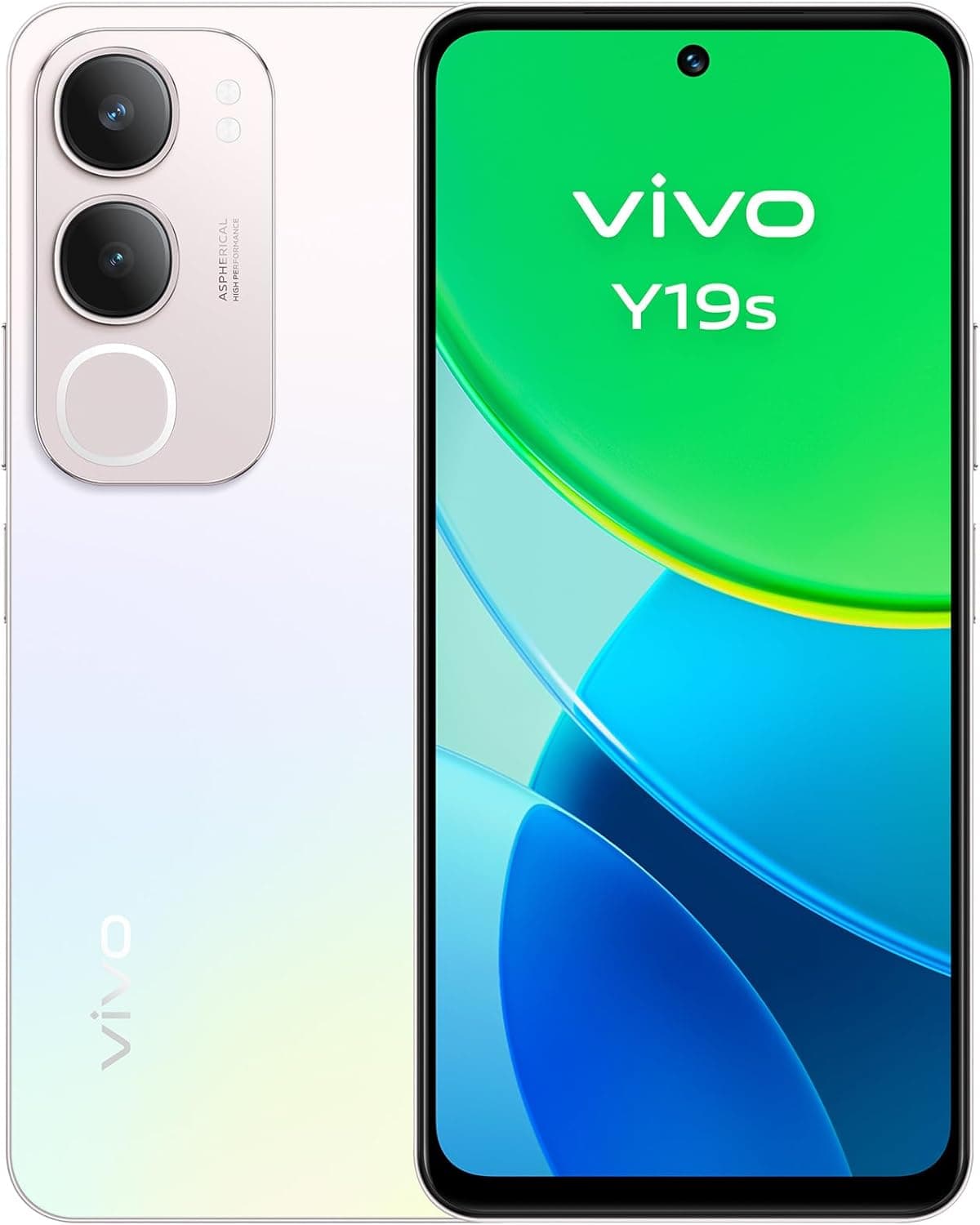 vivo Y19s, telemóvel 6 + 6 GB RAM estendida, 128 GB ROM, ecrã super brilhante de 90 Hz, câmara principal de 50 MP, modo de noite com IA, bateria de 5150 mAh, Flashcharge 44W, NFC, Smartphone Android