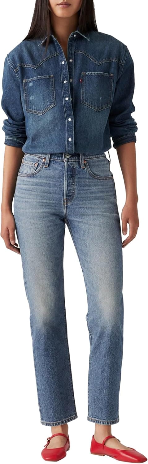 Levi's 501 Crop Calças de ganga mulher