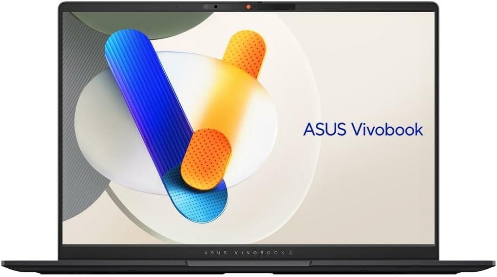 ASUS VivoBook S 14 OLED WUXGA Intel Core Ultra 7, Windows 11 Home, 16 GB RAM, 1 TB SSD, ARC Graphics, computador portátil leve e potente, teclado QWERTY espanhol, preto neutro