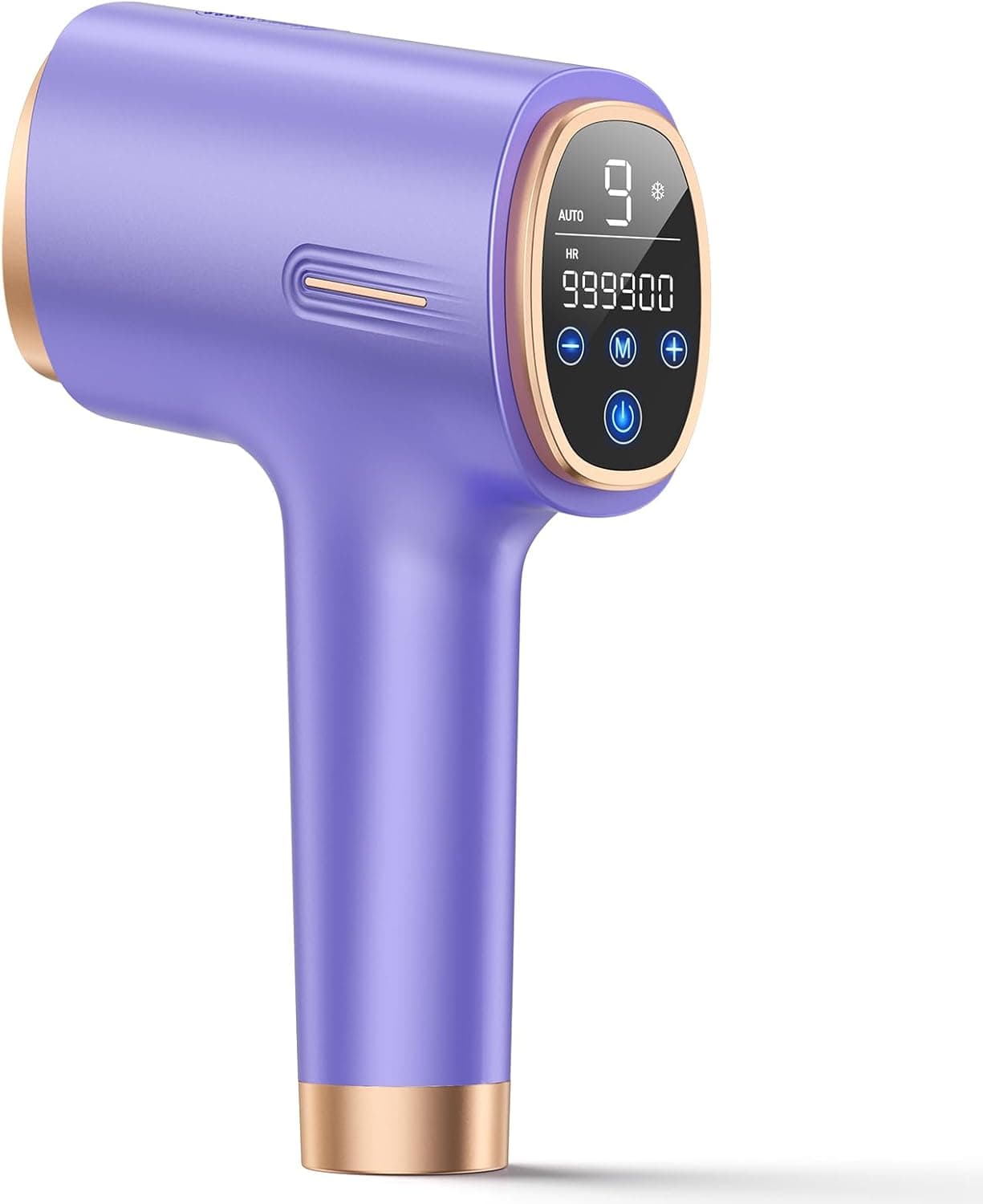 OUPSEEN 600-1200NM | Depiladora IPL com função de arrefecimento, 9 níveis de energia e ecrã LCD para corpo, rosto, axilas e zona do biquíni
