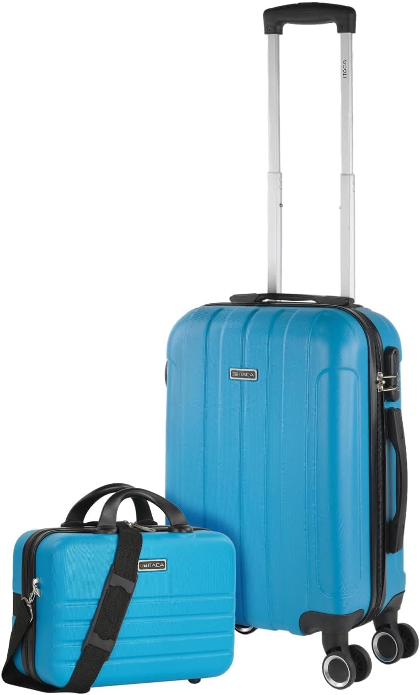 ITACA - Conjunto de malas de viagem rígidas ABS - 55 cm + 35 cm