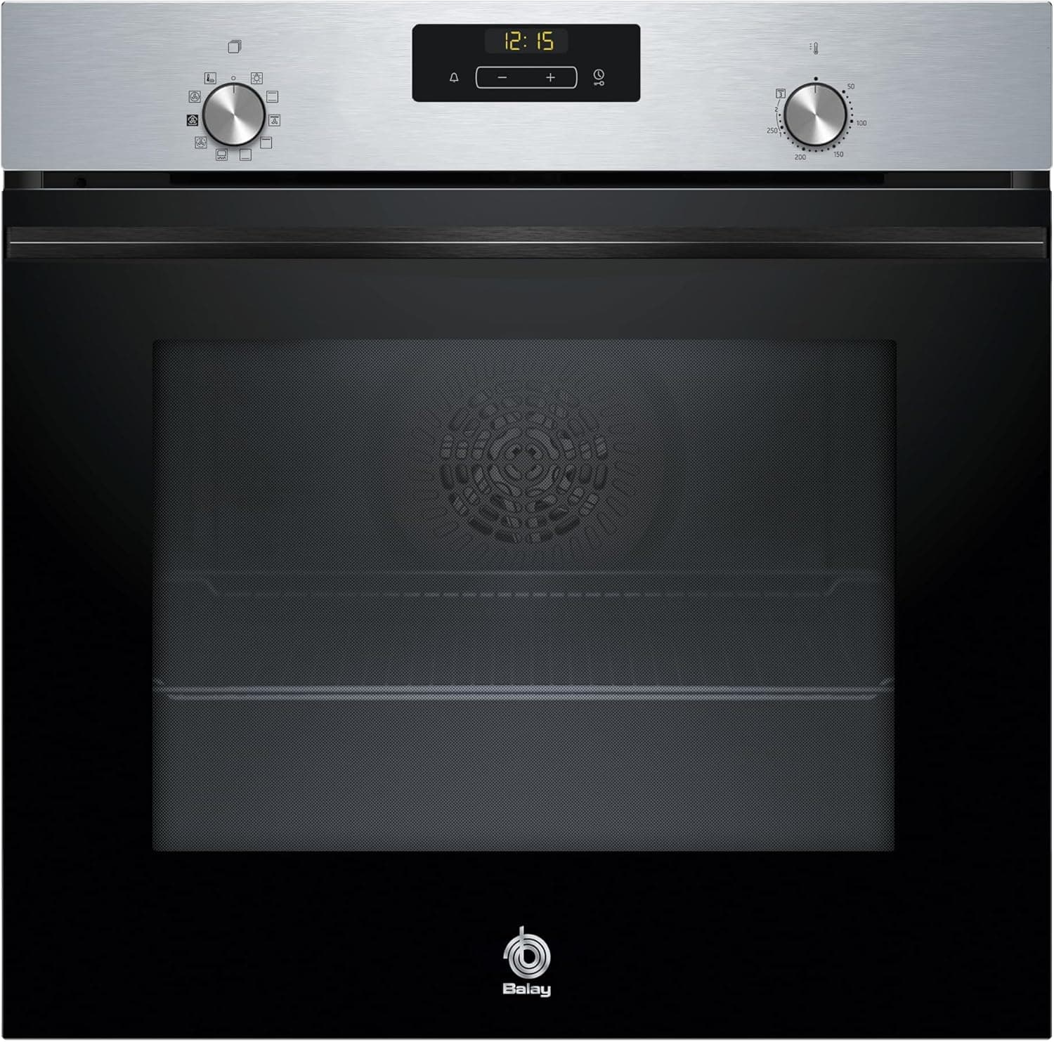 Balay - Forno com vapor, 60 cm, A, 71 l, ar quente 3D profissional, aço inoxidável, 3HA4031X2