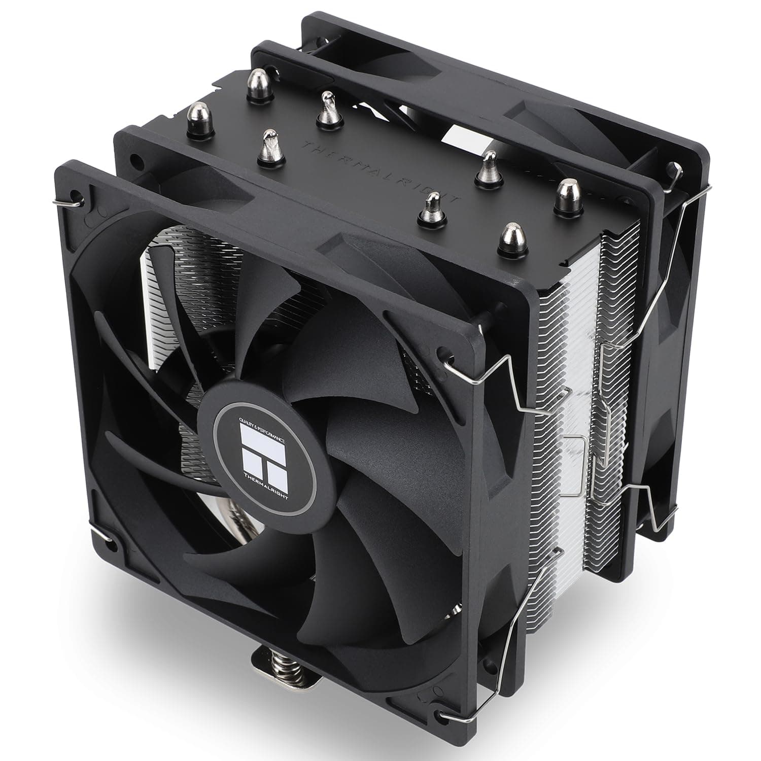 Thermalright Assassin X 120R SE PLUS | Cooler de CPU com 4 heatpipes, ventoinhas duplas PWM silenciosas e compatibilidade Intel/AMD