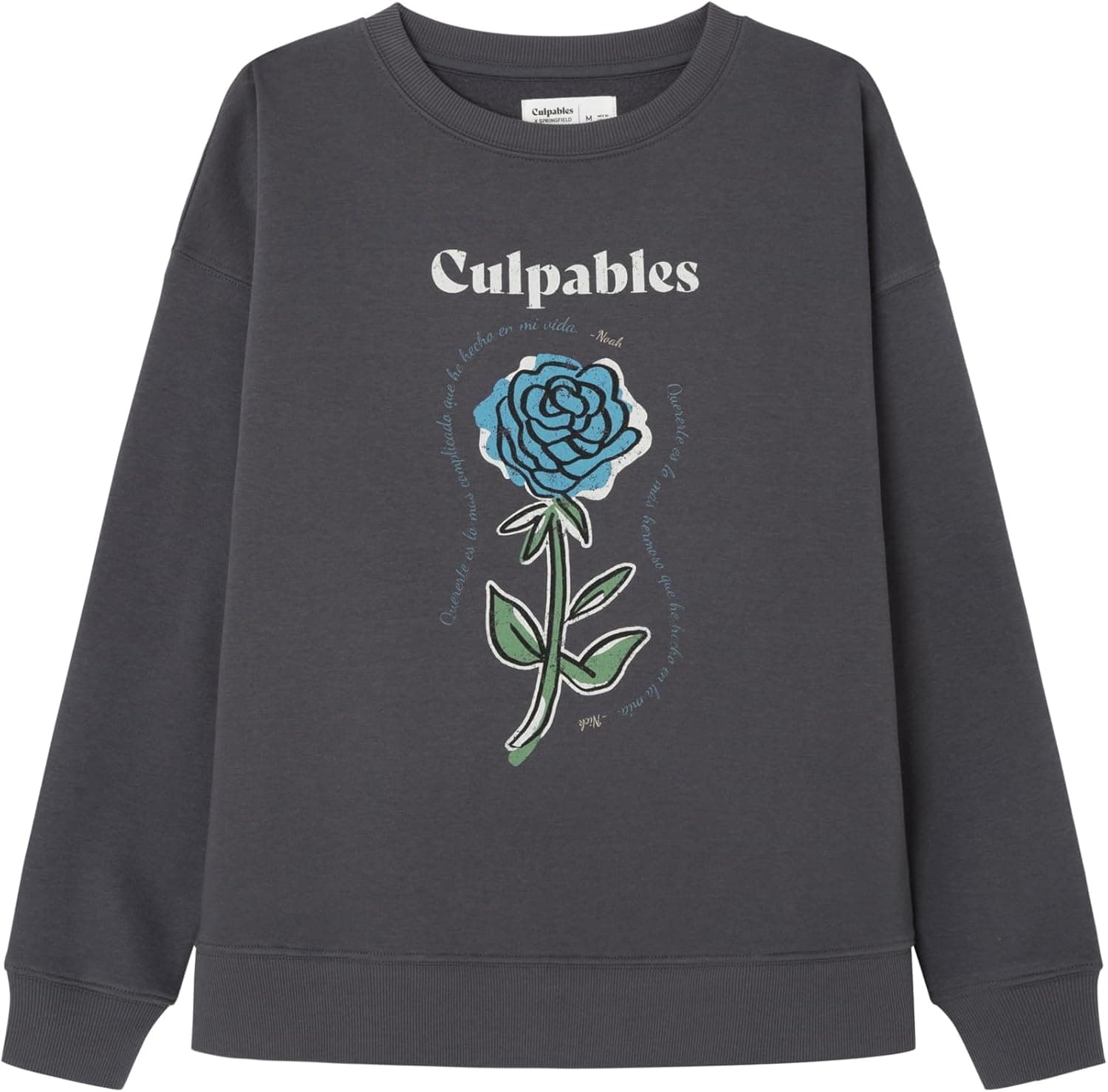 SPRINGFIELD Sudadera Culpables | Sweatshirt para mulher com estampado frontal