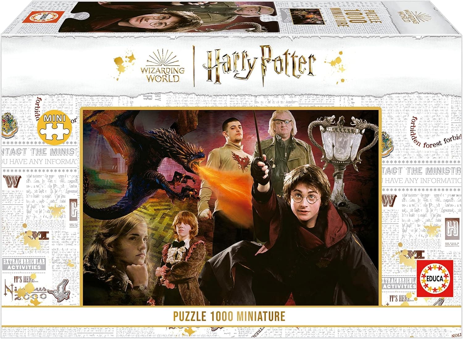 Educa Mini Harry Potter | Puzzle de 1000 peças para crianças e adultos