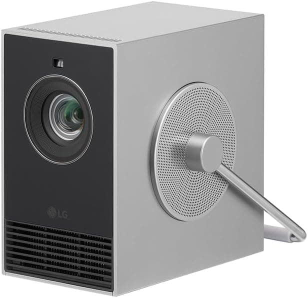 LG CineBeam HU710PB.AEU Projetor com SmartTV, webOS 6.0, 4k UHD, projeção até 500 lúmenes (3849 x 2160), até 120", HDMI x1, USB-C x1, prateado