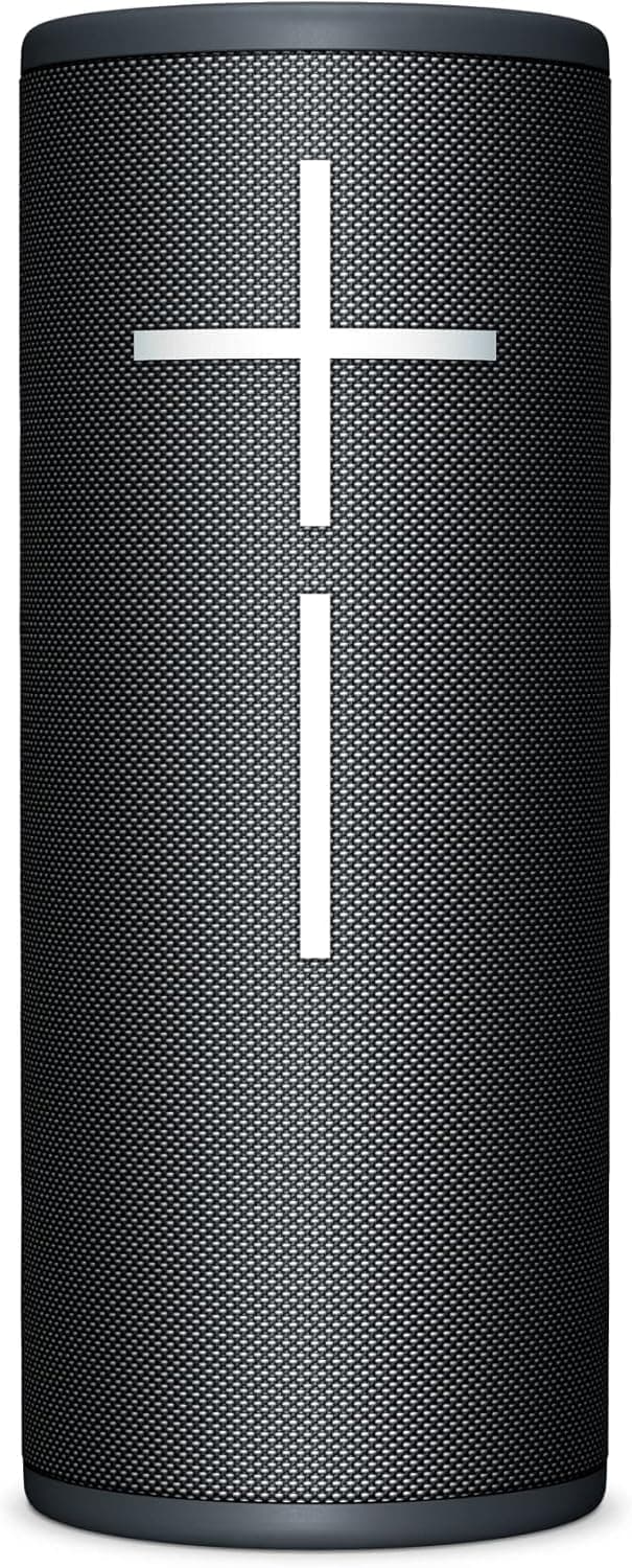 Ultimate Ears Boom 4, altifalante Bluetooth portátil resistente à água com som de 360 graus, imersivo, nítido, altifalante flutuante com bateria de 15 h e rádio de ação de 45 m - preto