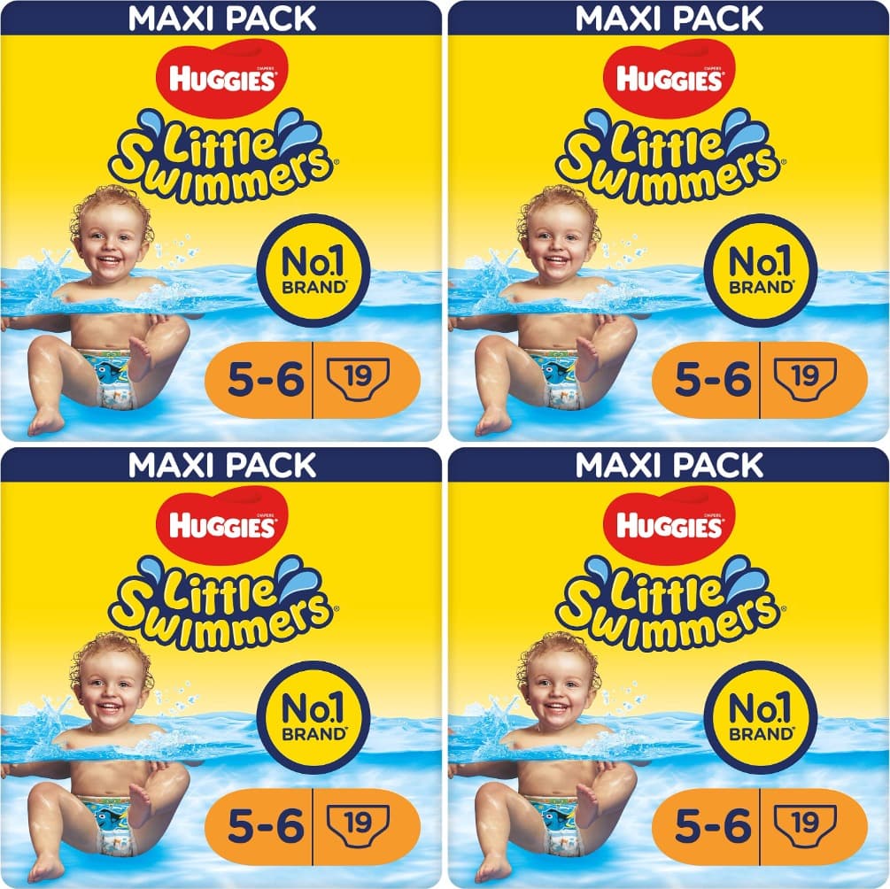 Huggies Little Swimmers Fraldas de banho T5-6 (12-18kg)