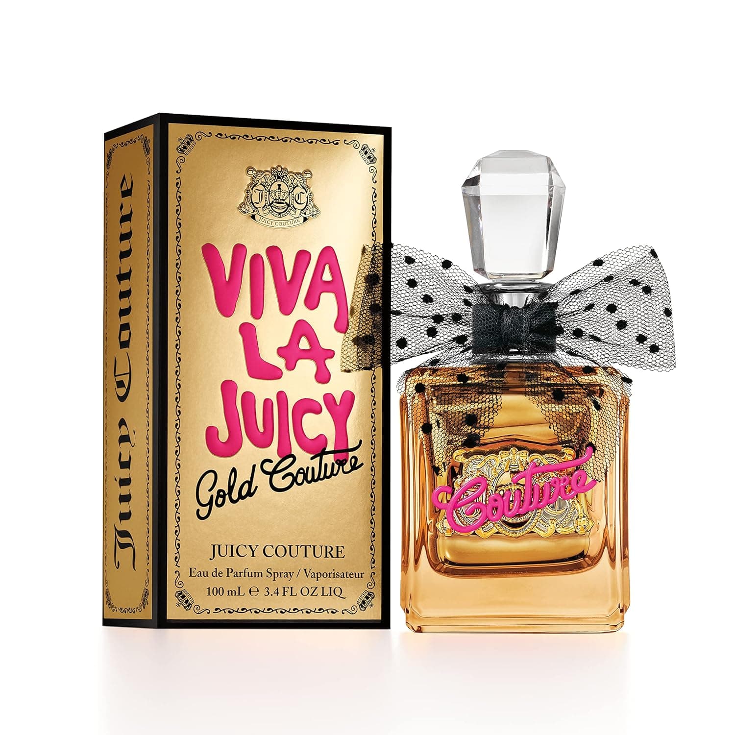 Juicy Couture Viva La Juicy Gold Couture, Eau de Parfum para mulher, 100 ml