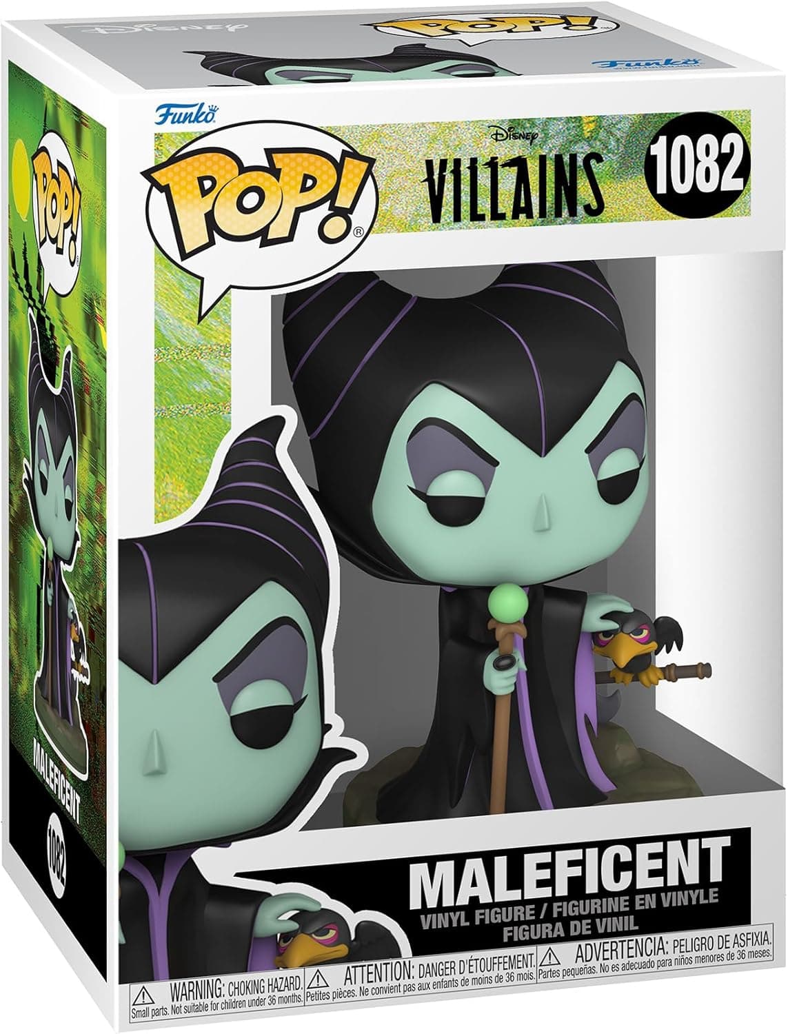 Funko Pop! Disney: Villains - Maleficent - Disney Villains - Figura de vinil colecionável 