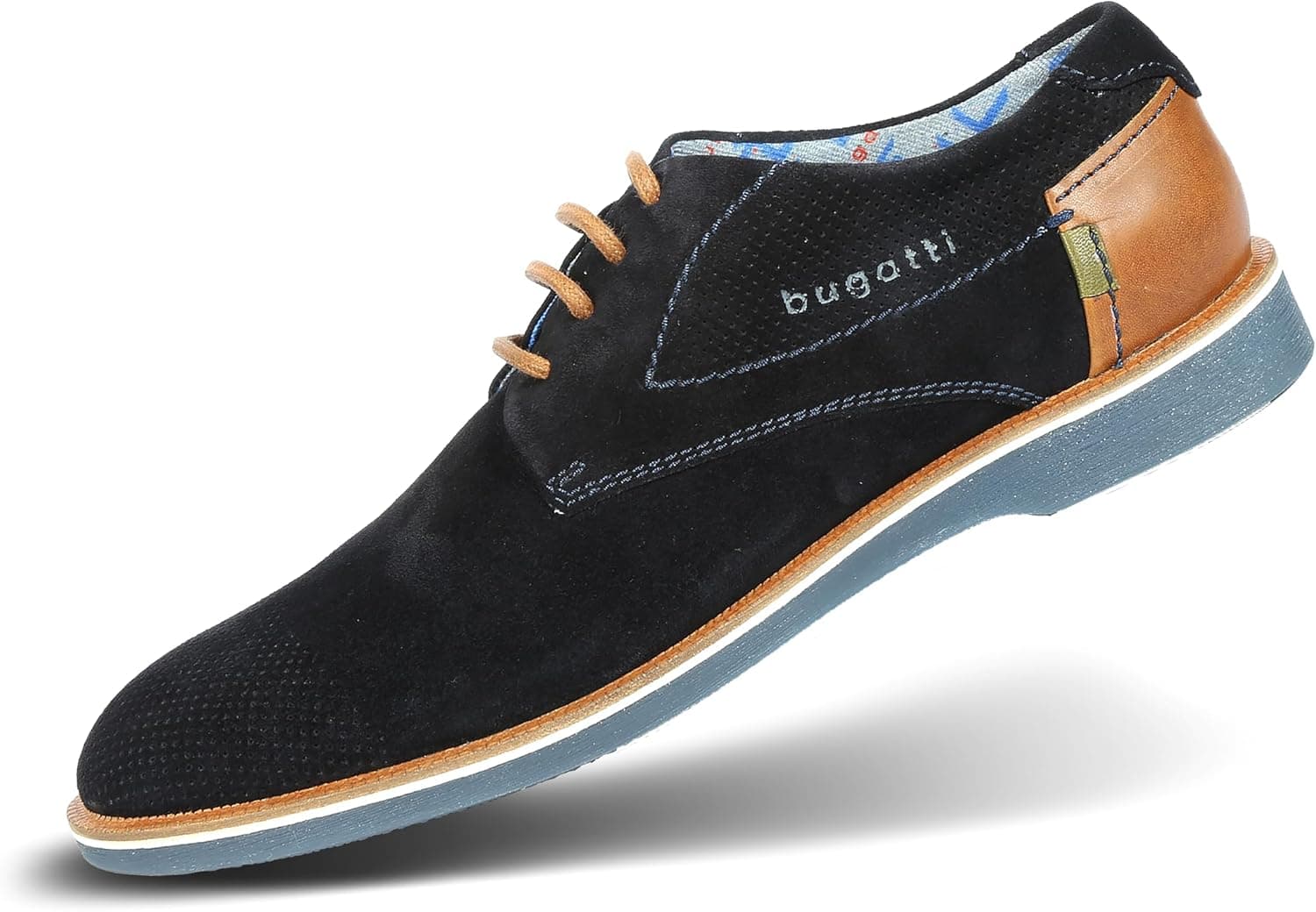 bugatti 312647021400, Sapatos de cordões Derby para homem