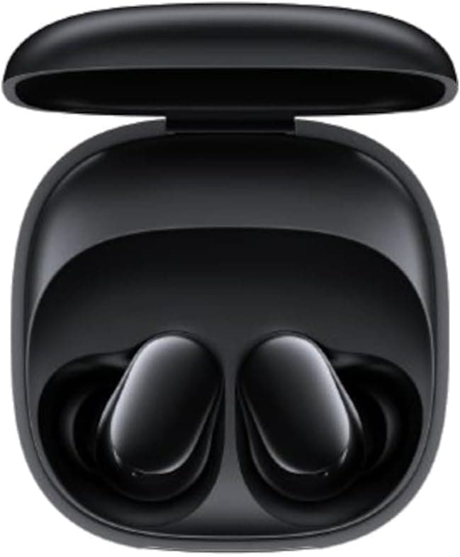 Xiaomi Redmi Buds 6 Play Auriculares sem fios Bluetooth com cancelamento de ruído, capacetes sem fios com 30 h de duração, auriculares com microfone triplo, auriculares pretos