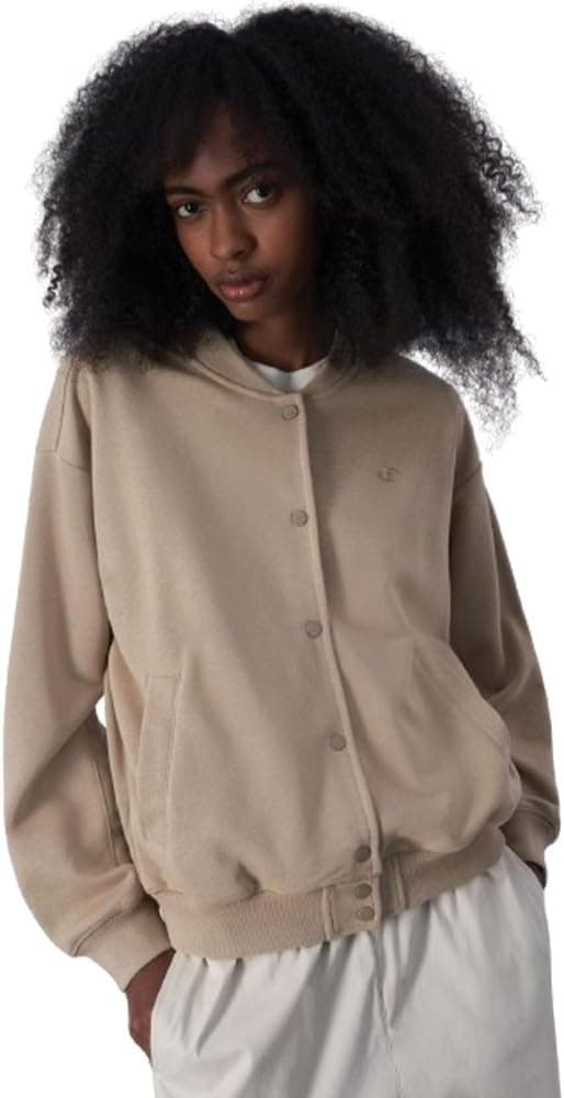 Champion Legacy Icons W-Spring Terry Bomber camisola para mulher