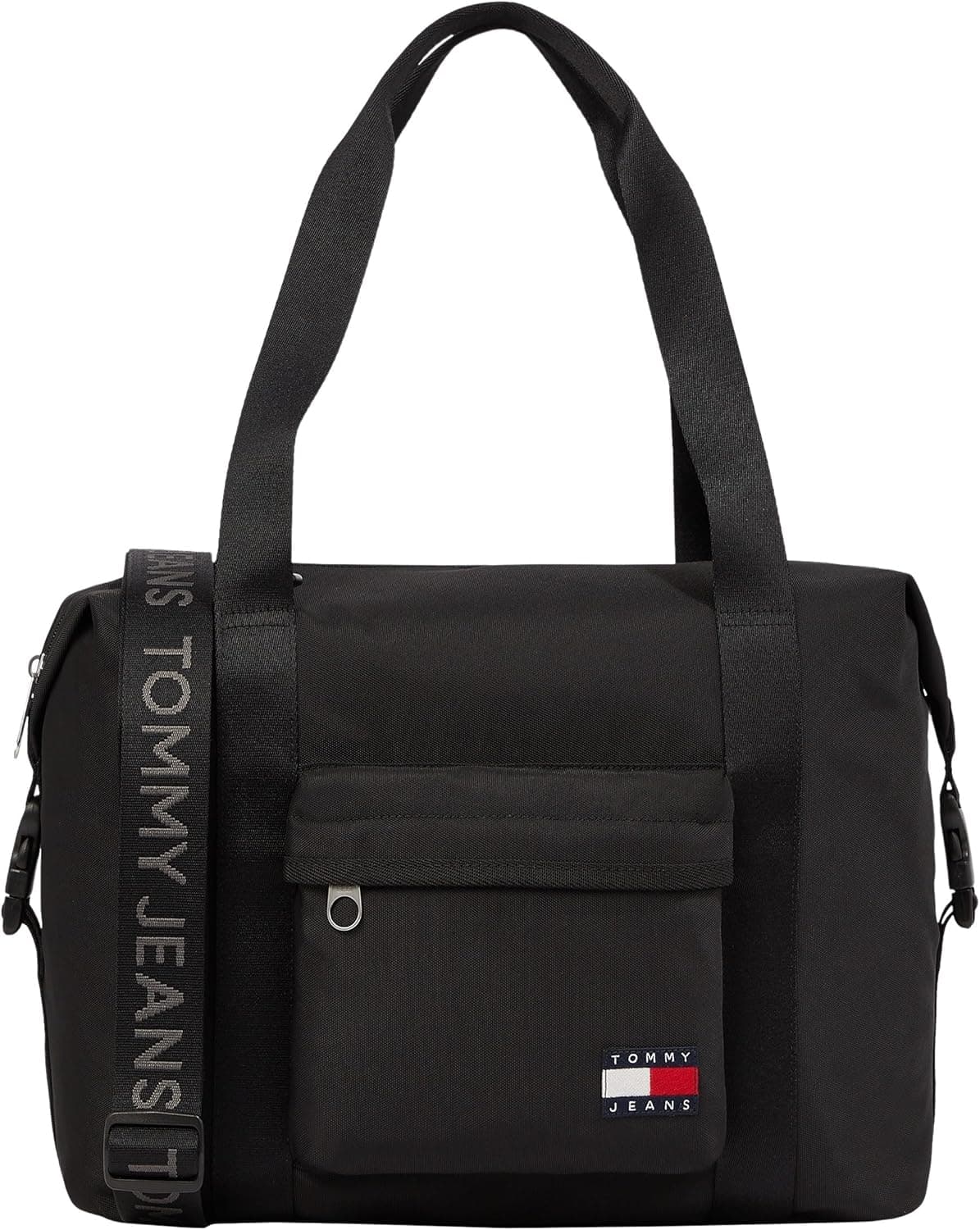 Tommy Jeans Bolsa Duffle | Mala de fim de semana em poliéster reciclado com alças ajustáveis e compartimento interior