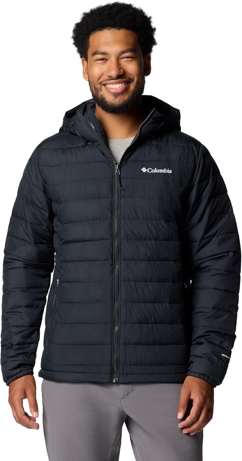 Columbia Powder Lite 2 Hooded Jacket casaco acolchoado com capuz para homem