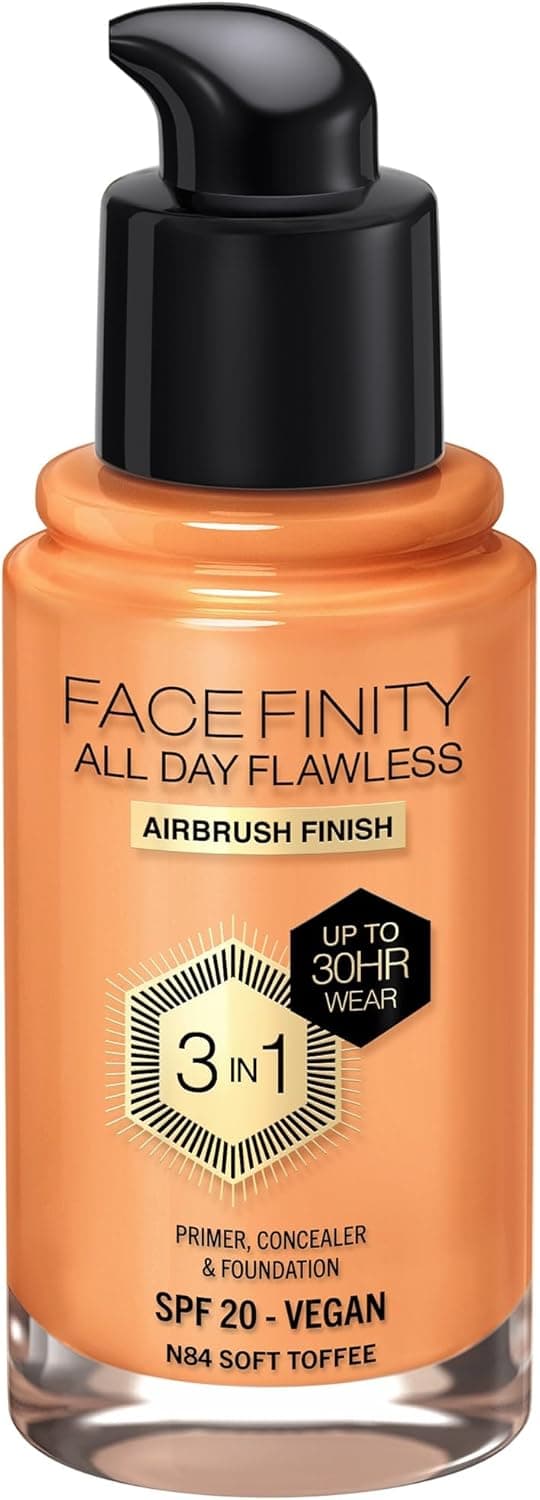 Max Factor Facefinity | Base de maquilhagem tom 84 Soft Toffee, 30 ml