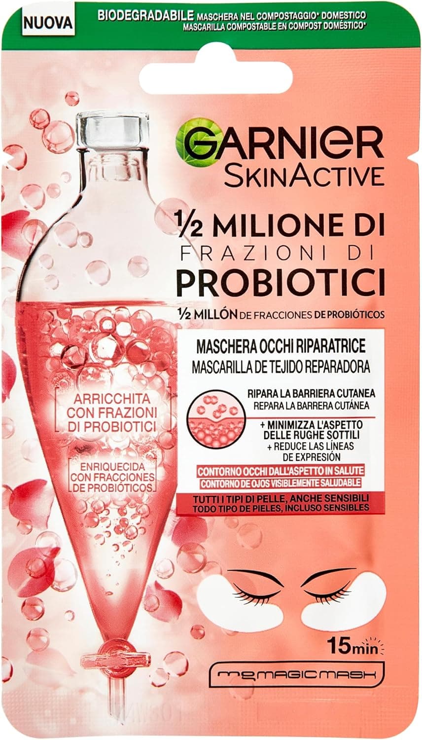 SKINACTIVE máscara tecido olhos reparadora x 2 adesivos