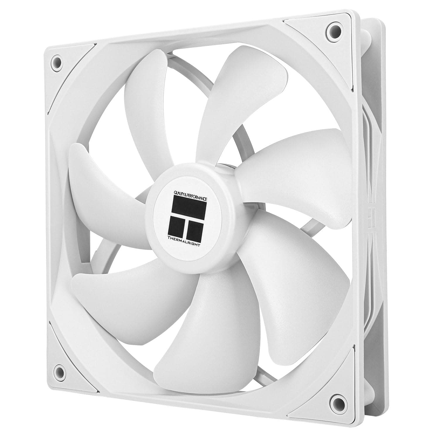 Thermalright TL-C14CW | Ventoinha PWM de alto desempenho para CPU de 140 mm em branco