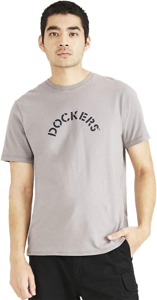 Dockers T-shirt de logotipo para homem