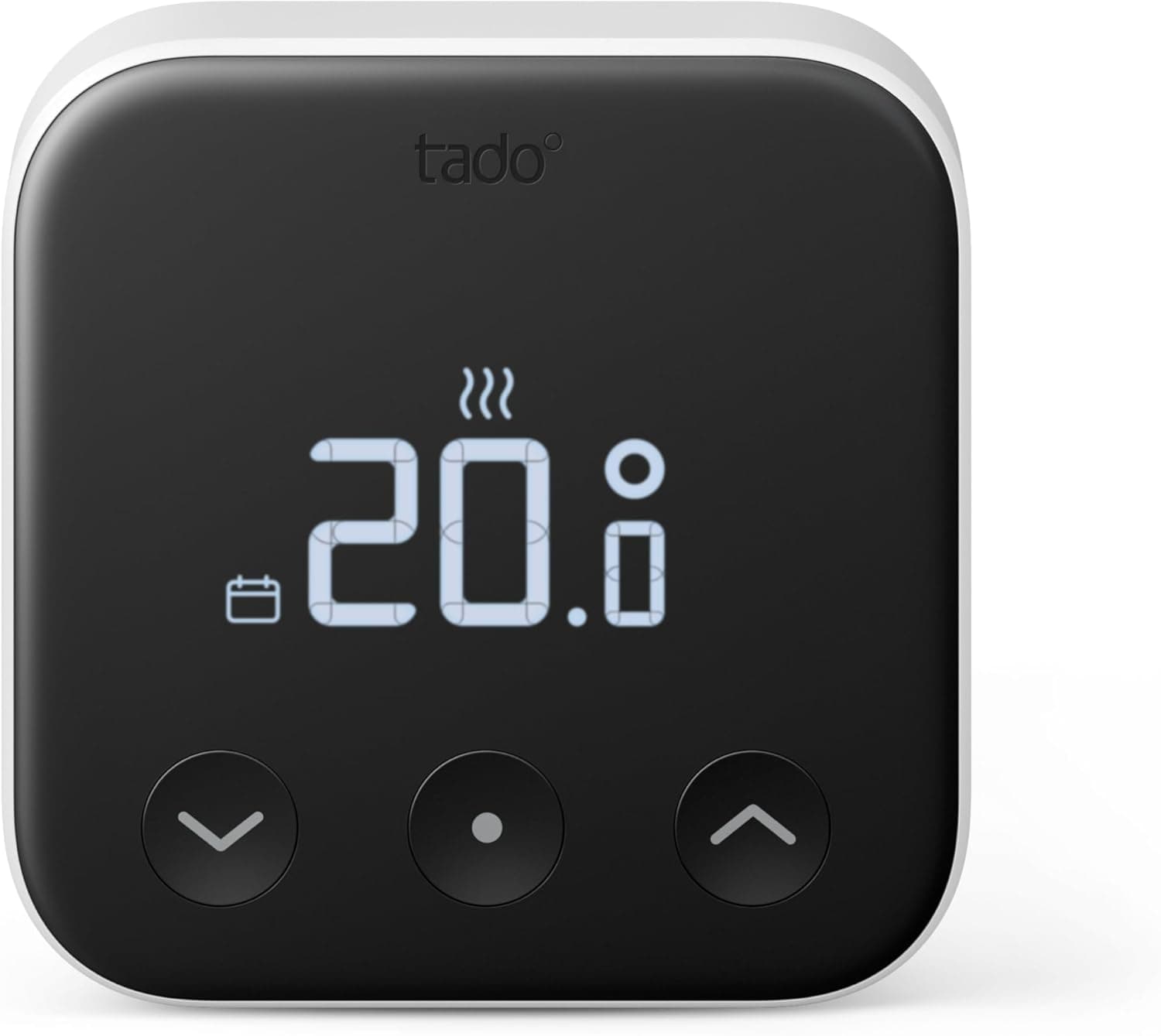 tado ° Termostato inteligente X, termostato ambiental com cabo, controlo através da aplicação e altifalante inteligente (Alexa, Siri, Google Assistant), instalação simples, não compatível com tado°