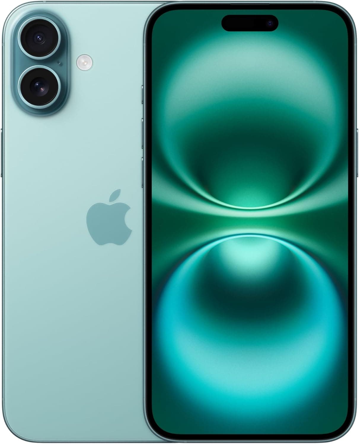 Apple iPhone 16 Plus de 256 GB: Smartphone 5G com controlo de câmara, chip A18 e autonomia. Compatível com AirPods; turquesa