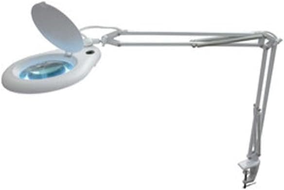 Levitantes Flexo LED | Lupa de secretária com braço ajustável e ampliação 3x para leitura e trabalhos de precisão
