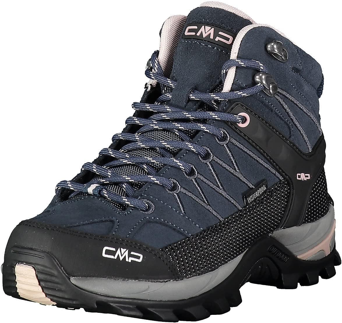 CMP Women's Rigel Mid Wmn Trekking Shoes Wp Sapatilhas de caminhada para mulher