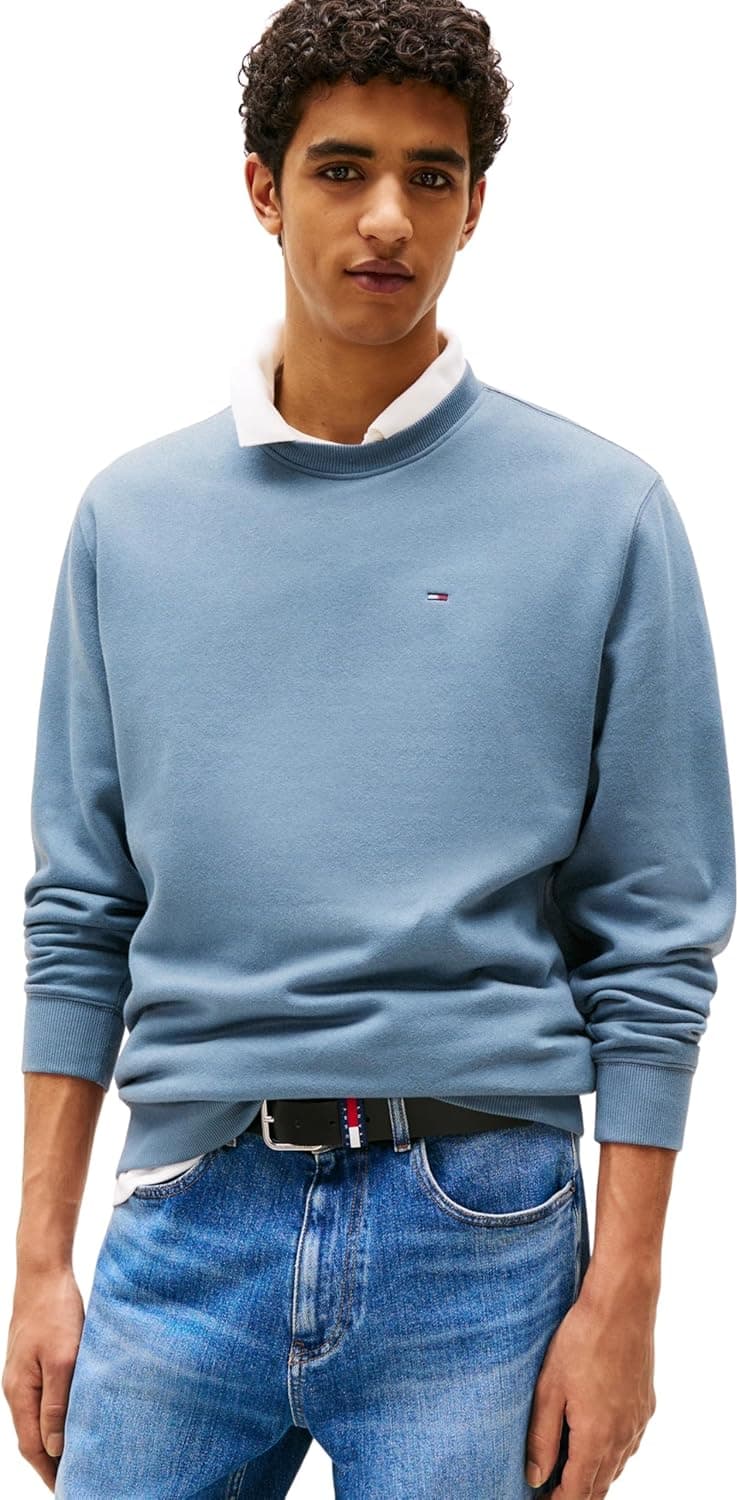 Tommy Jeans Flag Fleece | Sweatshirt regular fit para homem