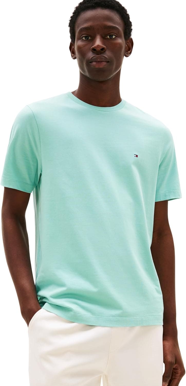 Tommy Hilfiger T-shirt S para homem - Azul Aqua