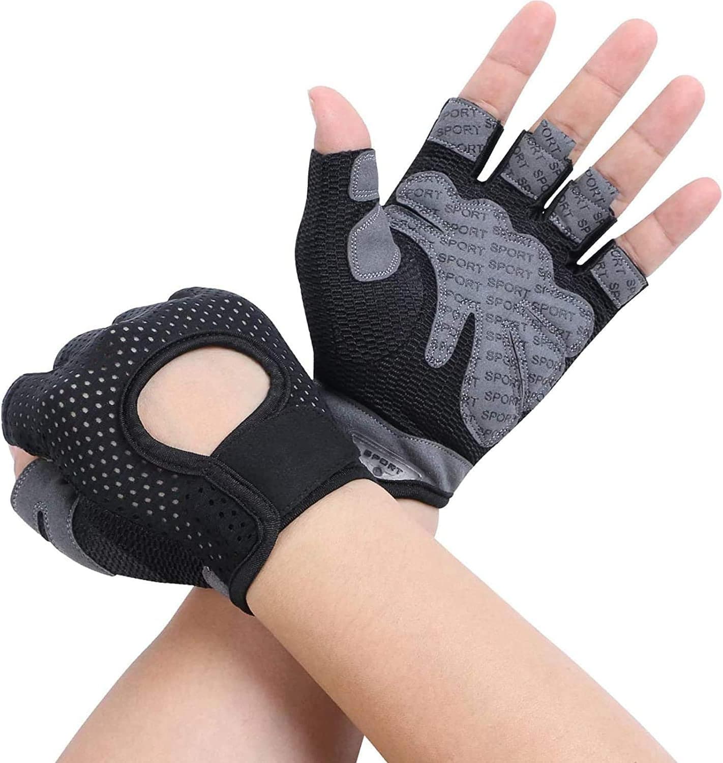 flintronic Luvas de fitness unissexo