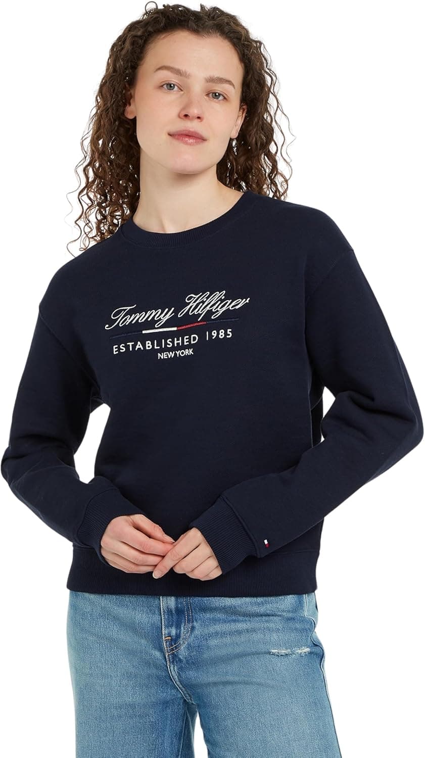 Tommy Hilfiger Camisola mulher com gola redonda