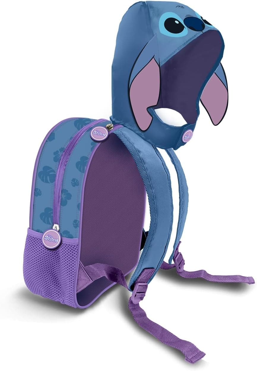 Disney - Lilo & Stitch - Mochila com capuz unissexo para crianças