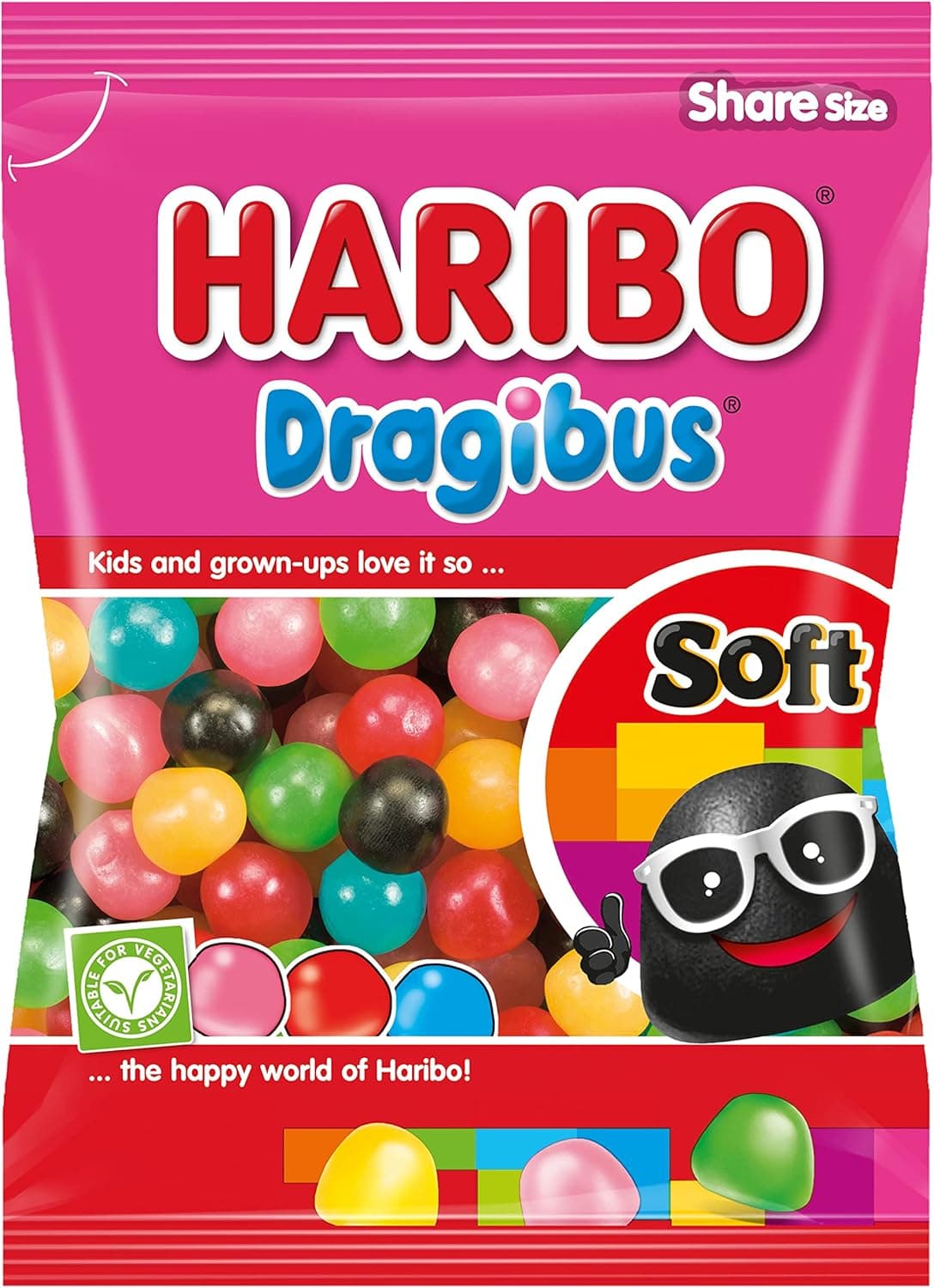 Haribo Dragibus Soft - 180 g