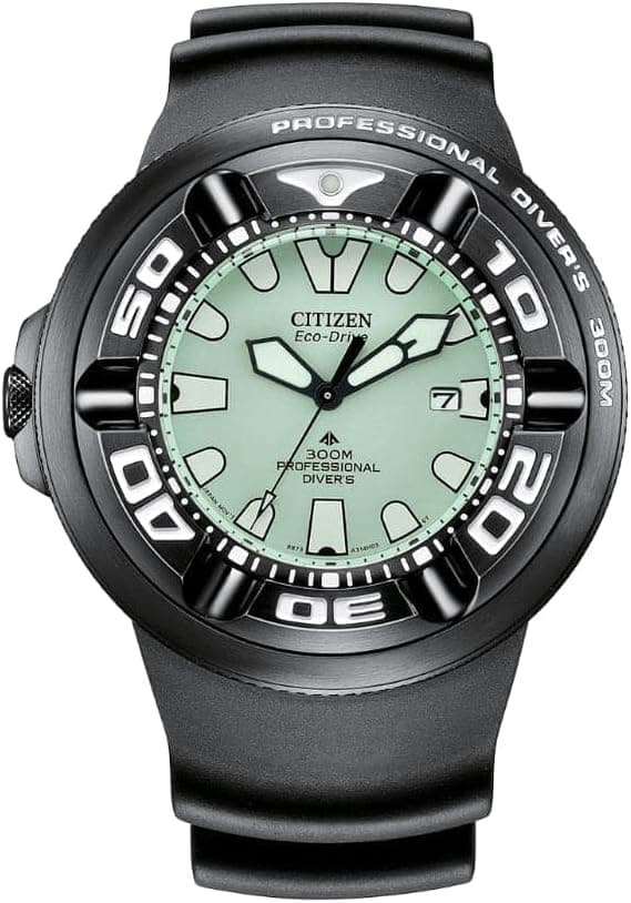 CITIZEN Relógio de mergulho BJ8055-04X, Preto, Correia