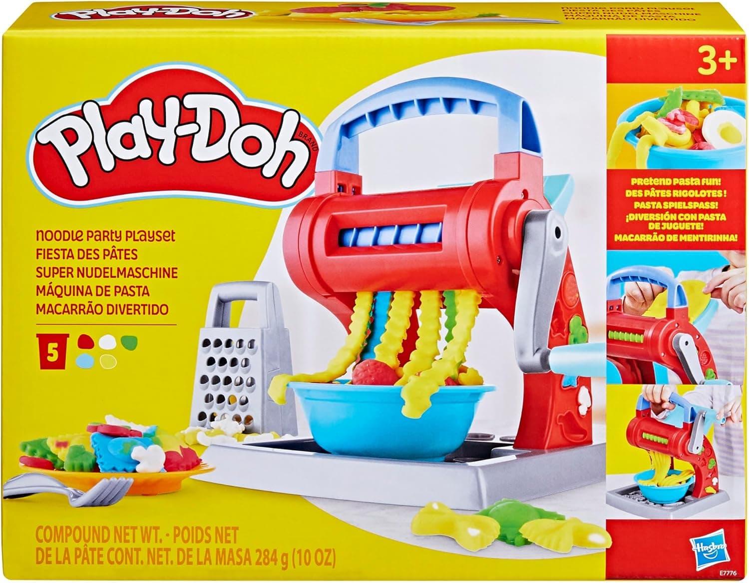 Play-Doh E7776 Máquina de massas, multicolorido