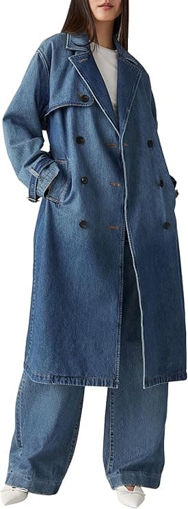 Levi's Spade Trench Coat casaco de ganga para mulher