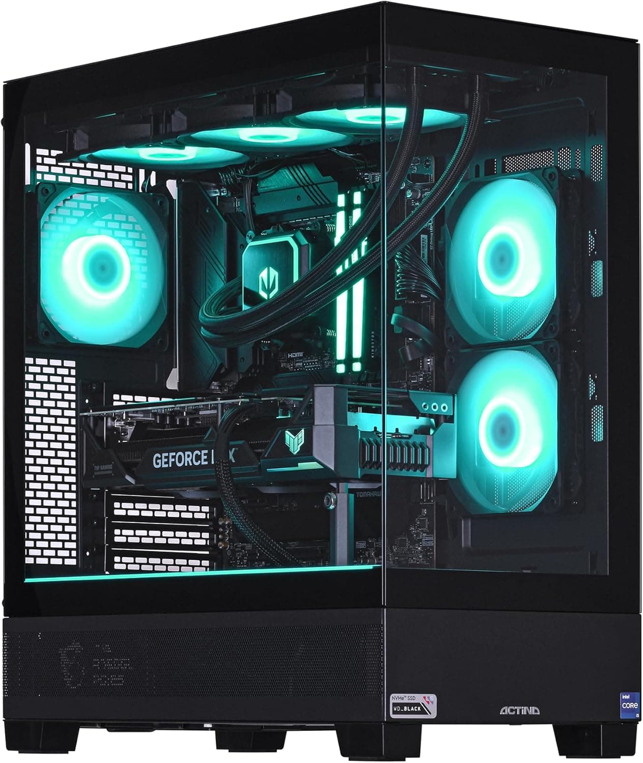 Computador Gaming ACTINA View 13600KF/32GB/1TB/RTX4070TIS/750W
