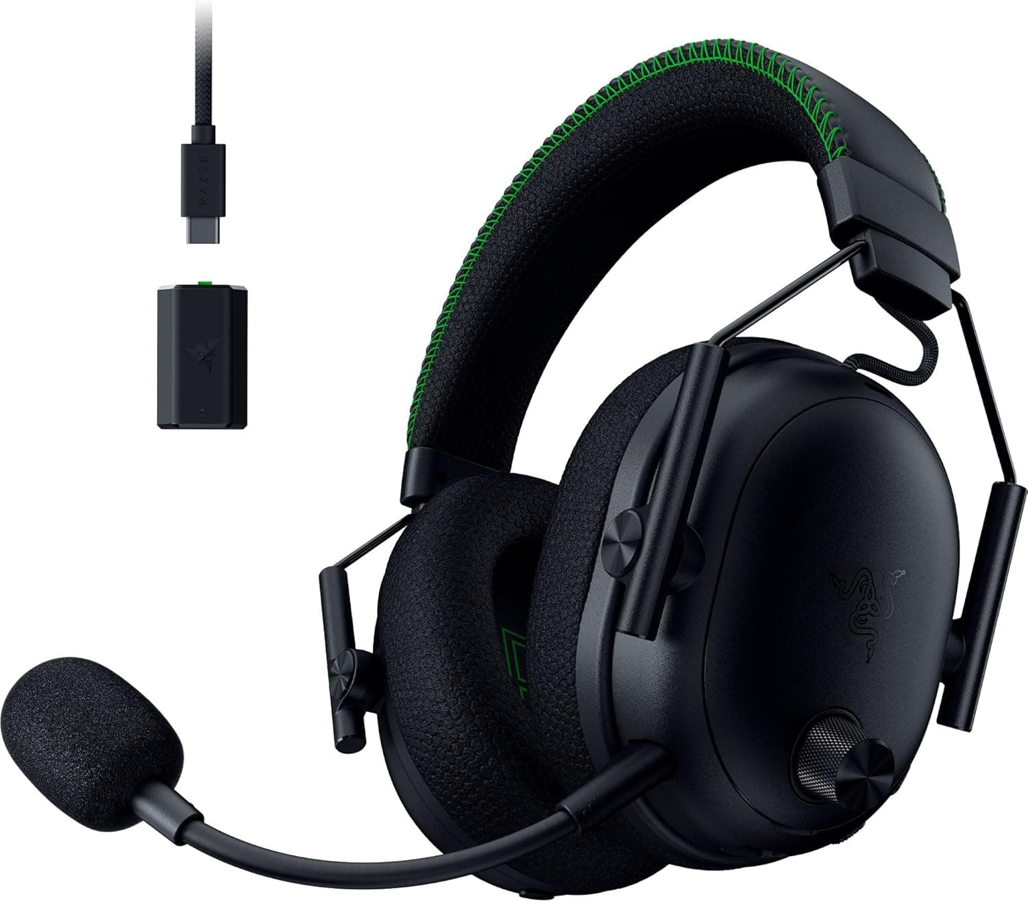 Razer BlackShark V3 Pro Xbox S|X | Auscultadores gaming sem fios com cancelamento ativo de ruído para Xbox e PC