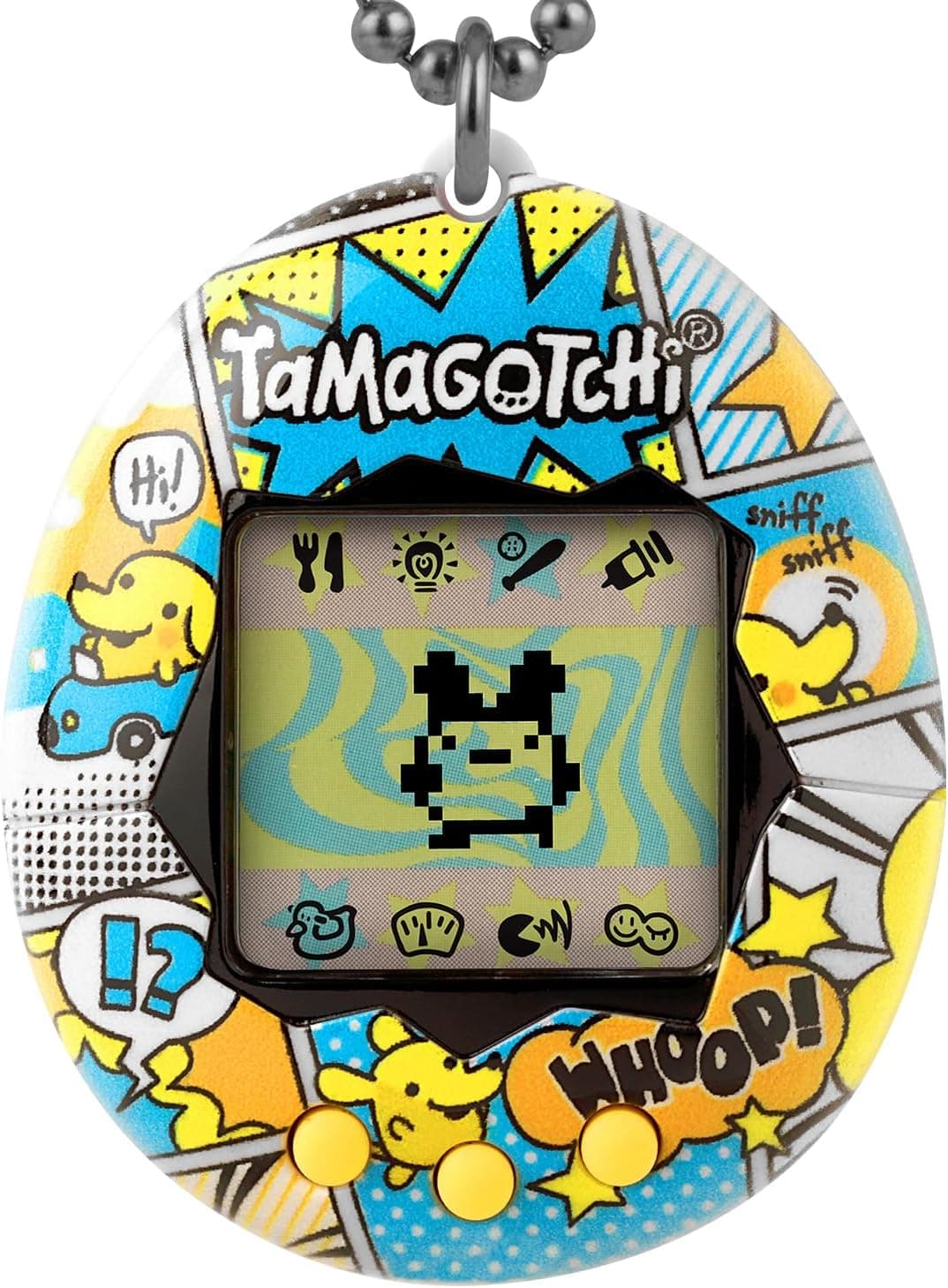 Tamagotchi Comic Book 42976 | Mascote virtual eletrónica multicolor para crianças a partir dos 8 anos