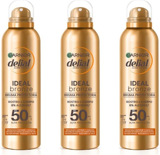 Garnier Delial UV Water Spray (x3)