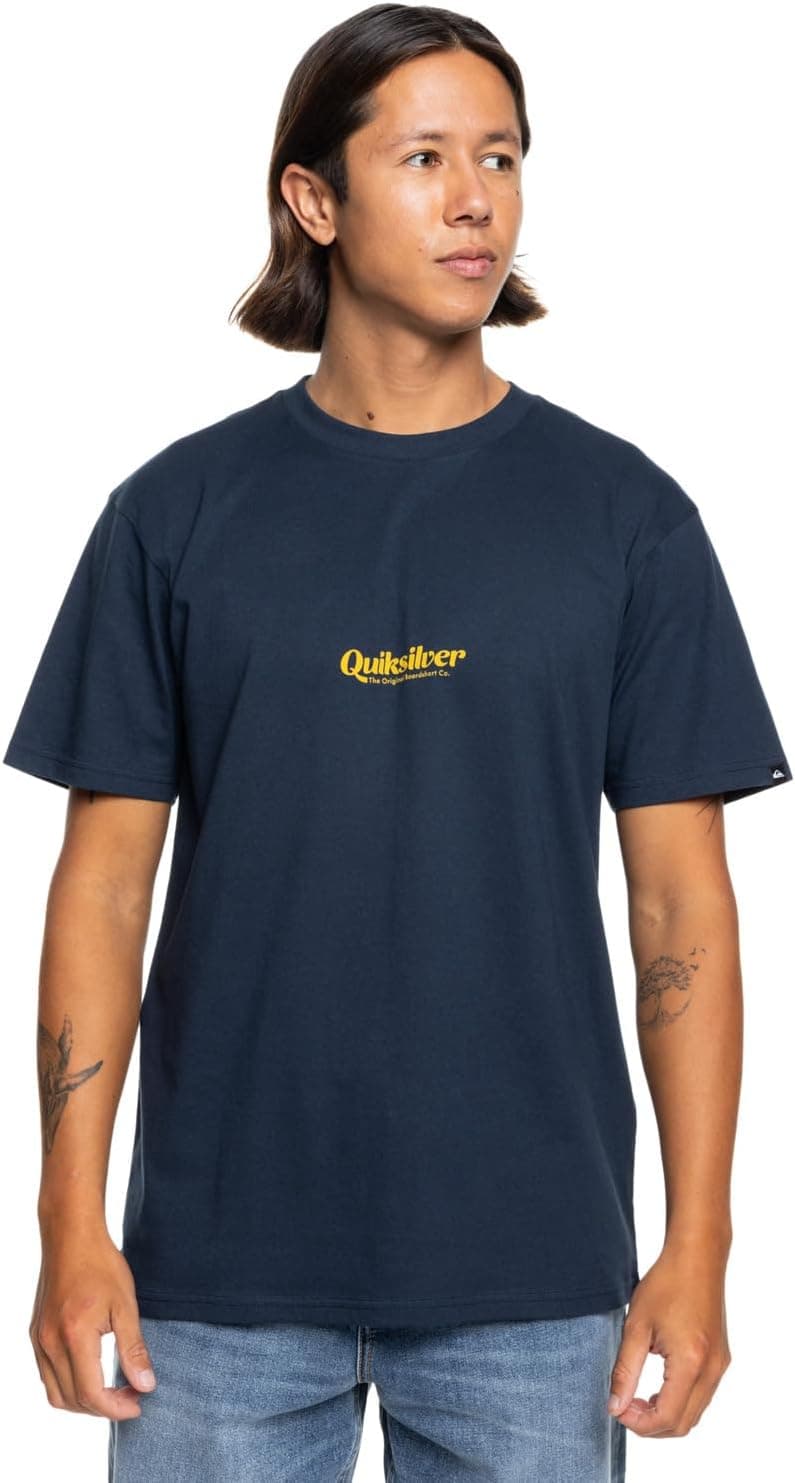 Quiksilver QS Simple Lettring SS T-shirt para homem