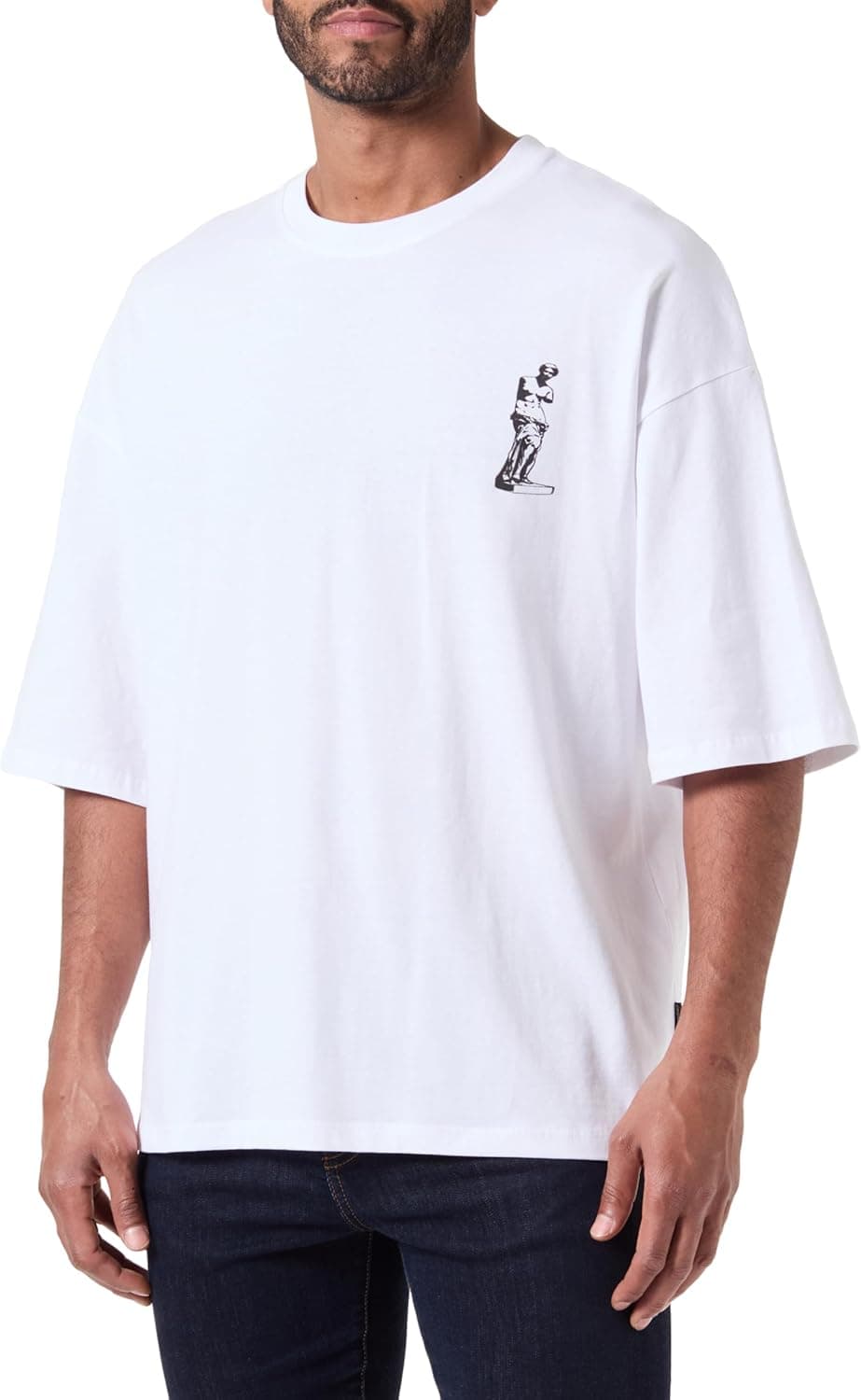 JACK & JONES Jorcharge Graphic tee SS Crew Neck Styd t-shirt homem