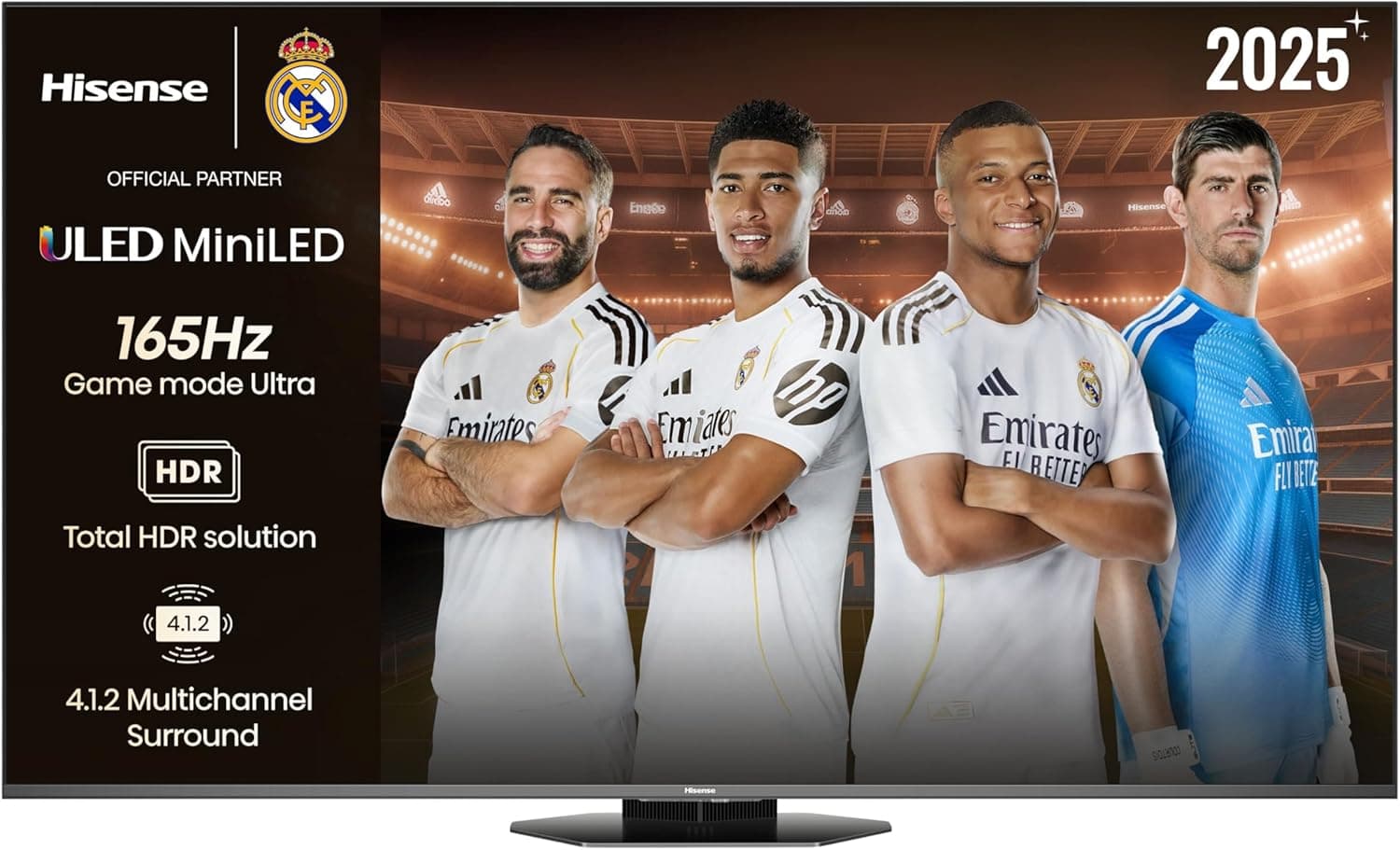 Hisense 55U8Q | Mini LED Pro Smart TV 55 polegadas com Dolby Vision IQ e Dolby Atmos