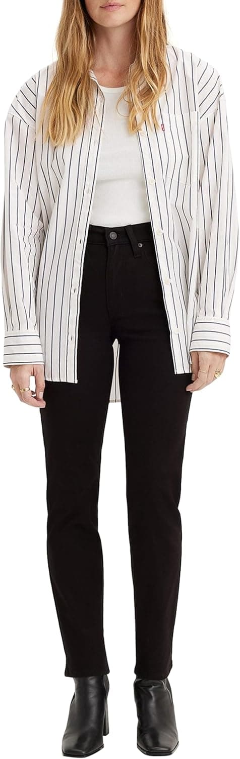 Levi's 724 High Rise Straight Calças de ganga para mulher