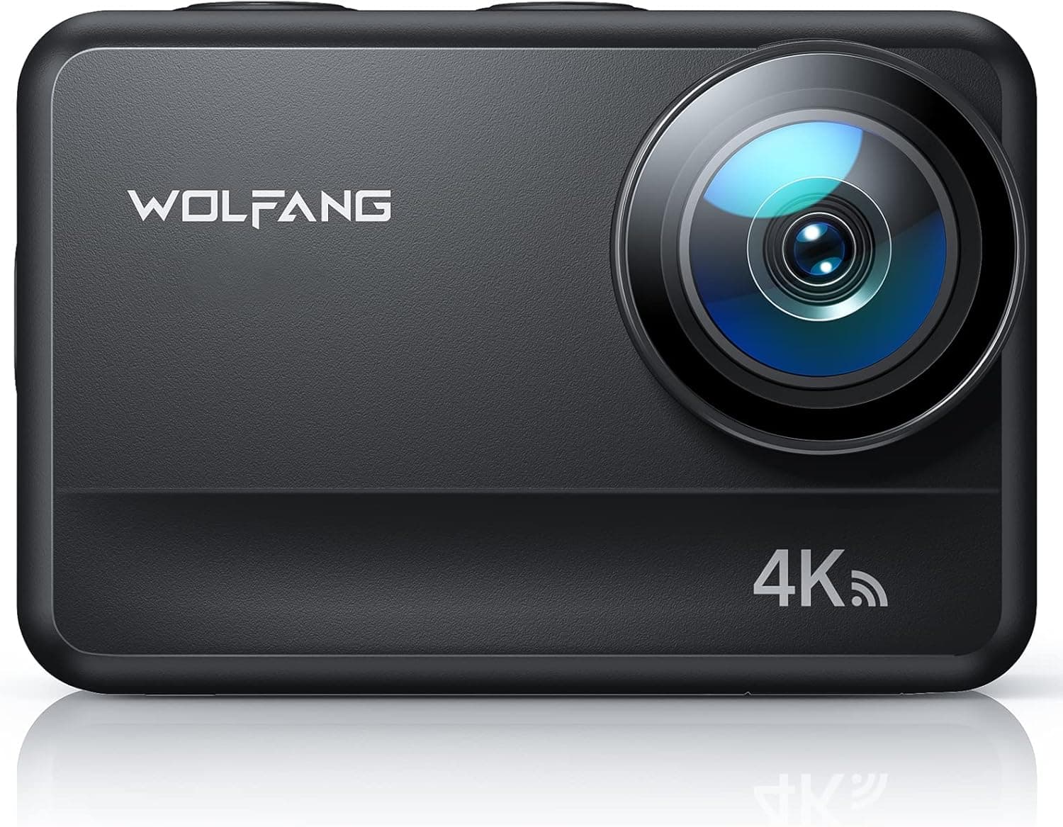 WOLFANG GA400 | Câmara desportiva 4K 60FPS à prova de água até 40 m com ecrã tátil, Wi-Fi e estabilização EIS