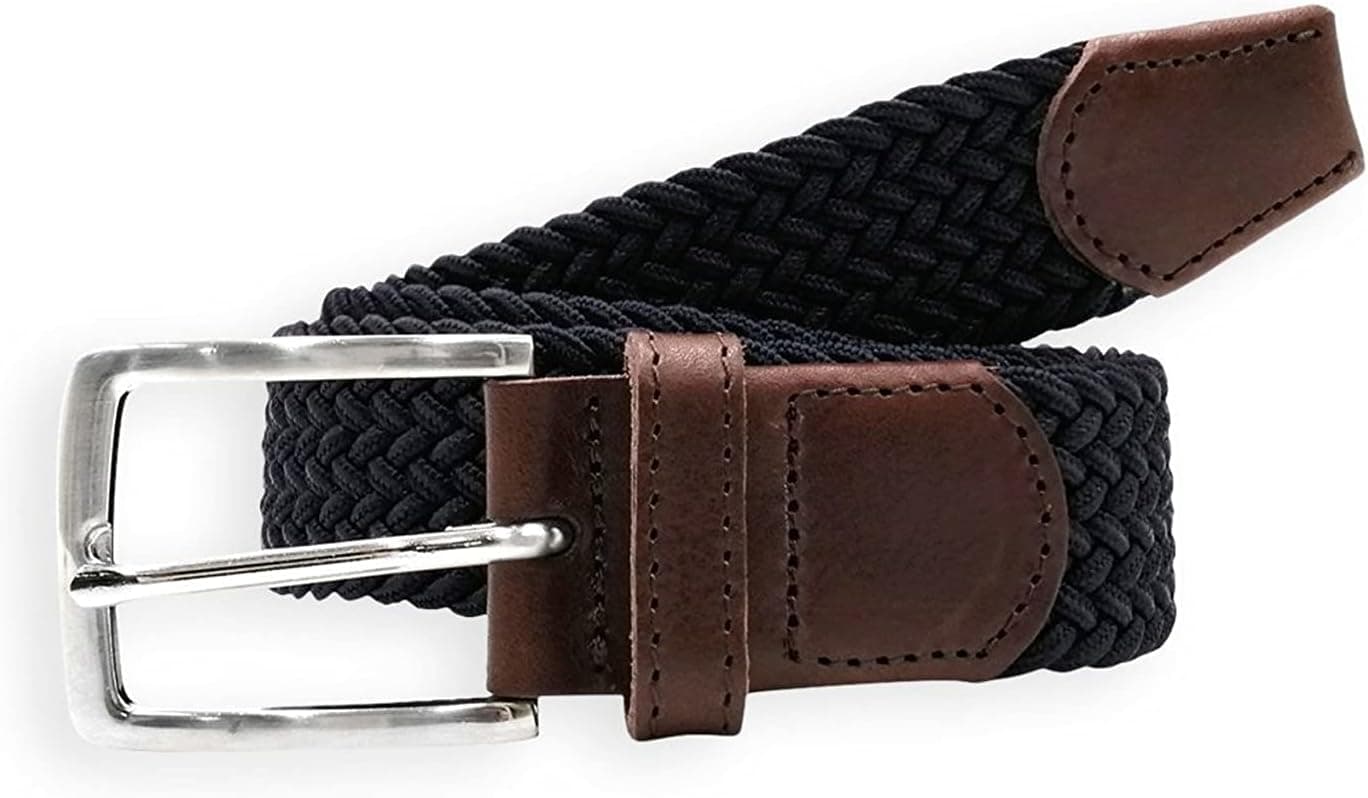 Dockers Braided Cotton Cinto para homem, 100 cm